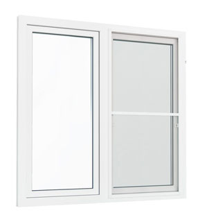 Окно ПВХ 1450 x 1415 двухкамерное - EXPROF Practica
 Электрогорск