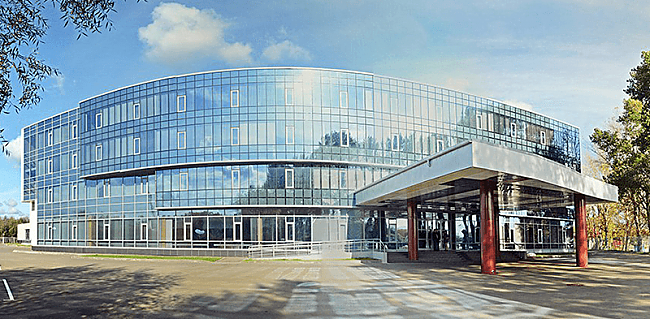 панорамные фасады учебно-тренировочного центра Электрогорск