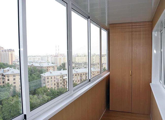 Остекление окон лоджий и балконов в Электрогорск Электрогорск