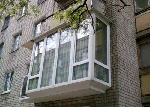 Полное остекление балкона от пола до потолка Электрогорск