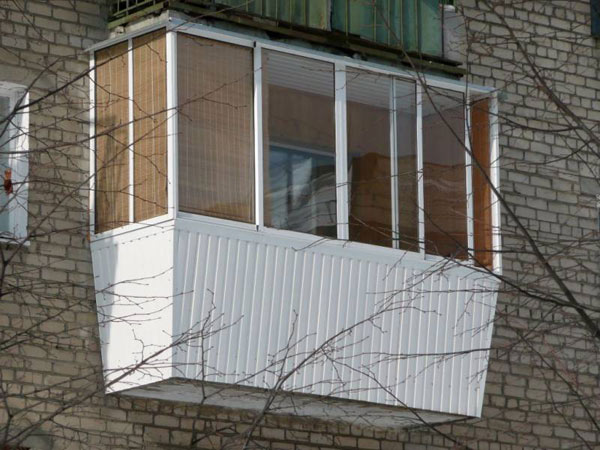 Увеличить и застеклить балкон с выносом Электрогорск