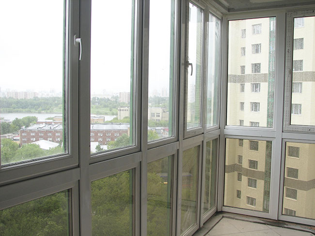 Остекление балкона в пол Электрогорск